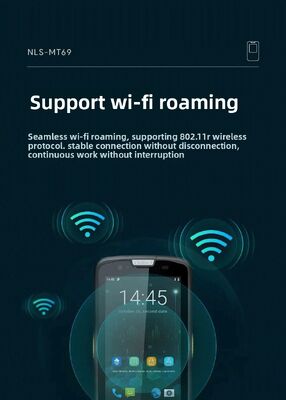 Handheld Data Collector Equipped with 200mm Scanning Speed and Quad Core Processor for Data Capture and Fast Performance